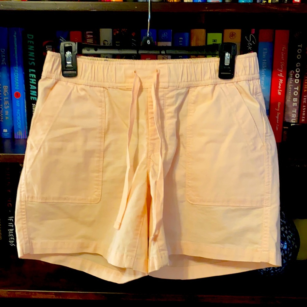 North face shorts pink